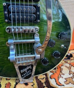 Vintage 1979 Aria Pro II LC440 Custom Japan Green Guitar