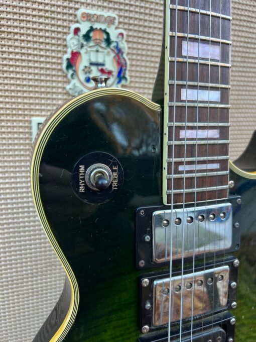 Vintage 1979 Aria Pro II LC440 Custom Japan Green Guitar