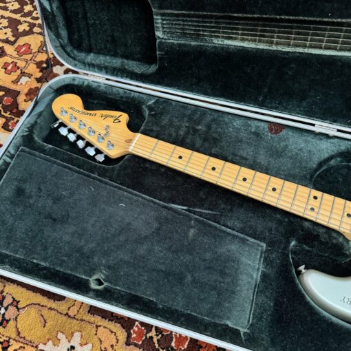 Vintage 1979 Fender Stratocaster USA 25th Anniversary Silver Guitar
