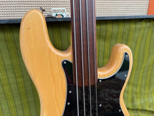 Vintage 1979 Fender USA Precision Natural Fretless Bass Guitar