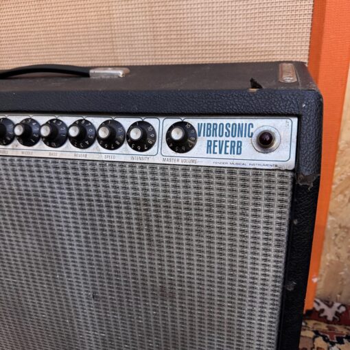 Vintage 1979 Fender Vibrosonic Reverb 1x15 USA Amplifier Combo EVM