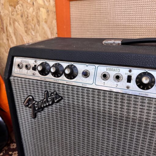 Vintage 1979 Fender Vibrosonic Reverb 1x15 USA Amplifier Combo EVM