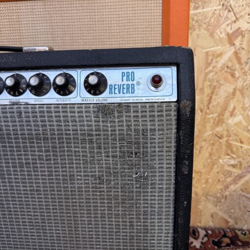Vintage 1980 Fender Pro Reverb 2x12 Silverface USA Amplifier