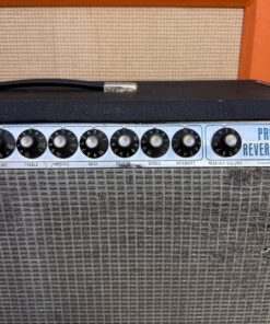 Vintage 1980 Fender Pro Reverb 2x12 Silverface USA Amplifier