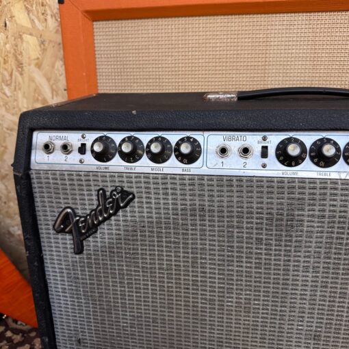 Vintage 1980 Fender Pro Reverb 2x12 Silverface USA Amplifier
