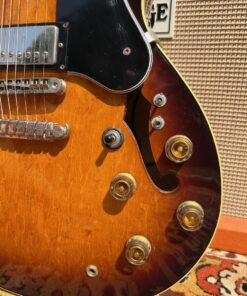 Vintage 1980 Ibanez AS100 Artist Sunburst Japan Electric Guitar