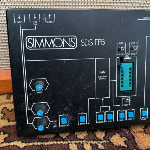 Vintage 1980s Simmons SDS EPB Drum Digital Sampler Ronnie Lane Studio