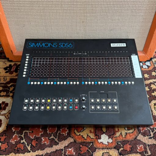 Vintage 1980s Simmons SDS6 Sequencer Drum Machine System Ronnie Lane Studio