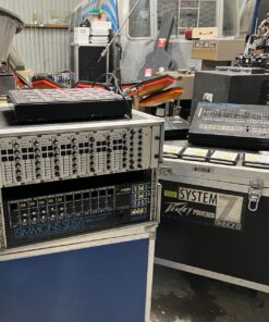 Vintage 1980s Simmons SDS7 Rack Drum Machine System Ronnie Lane Studio