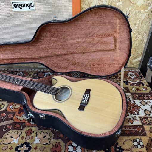 Vintage 1980s Washburn Custom Japan 12 String Acoustic Electric Guitar