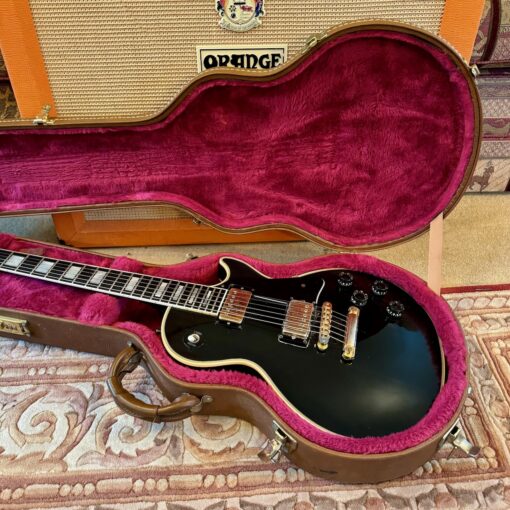 Vintage 1983 Gibson Les Paul Custom Black Beauty Guitar