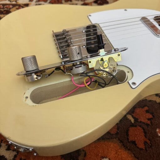 Vintage 1984 Tokai Breezy Sound White Rosewood Telecaster Guitar 1980s