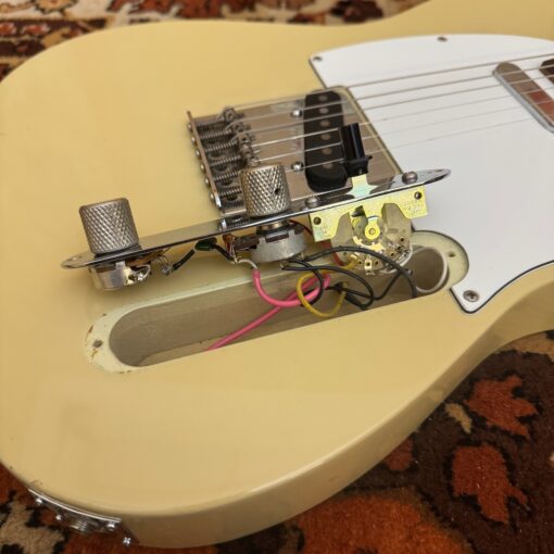 Vintage 1984 Tokai Breezy Sound White Rosewood Telecaster Guitar 1980s