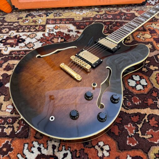 Vintage 1988 Epiphone by Gibson Sheraton VSB Electric Guitar 1980s