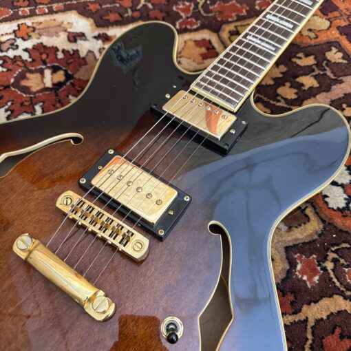 Vintage 1988 Epiphone by Gibson Sheraton VSB Electric Guitar 1980s