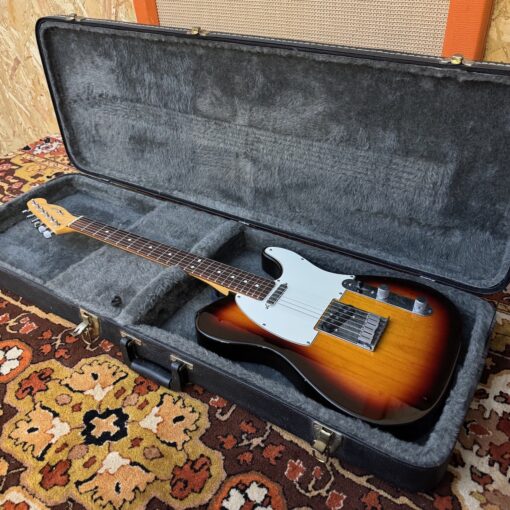 Vintage 1988 Fender Telecaster USA Sunburst Rosewood Guitar OHSC