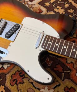 Vintage 1988 Fender Telecaster USA Sunburst Rosewood Guitar OHSC