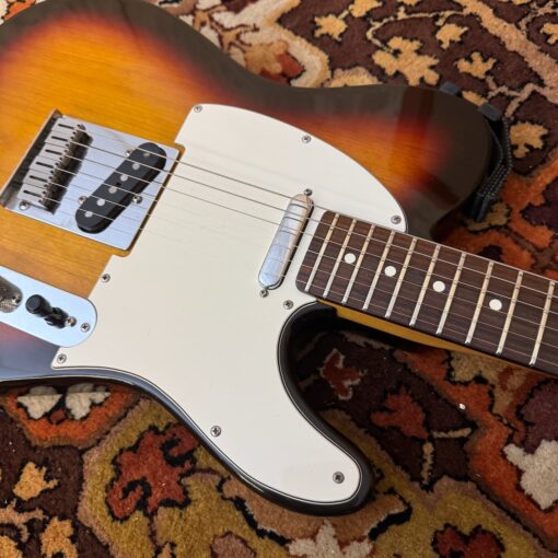 Vintage 1988 Fender Telecaster USA Sunburst Rosewood Guitar OHSC