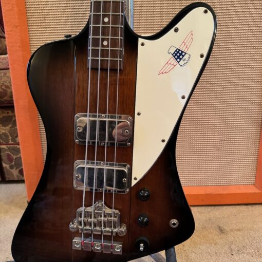 Vintage 1990 Greco Thunderbird TB750 Brown Burst Japan Bass