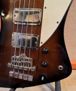 Vintage 1990 Greco Thunderbird TB750 Brown Burst Japan Bass
