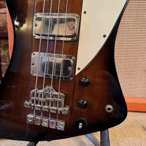 Vintage 1990 Greco Thunderbird TB750 Brown Burst Japan Bass