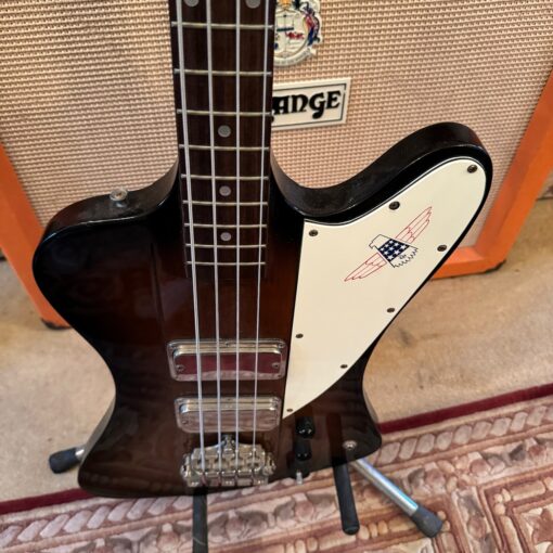 Vintage 1990 Greco Thunderbird TB750 Brown Burst Japan Bass