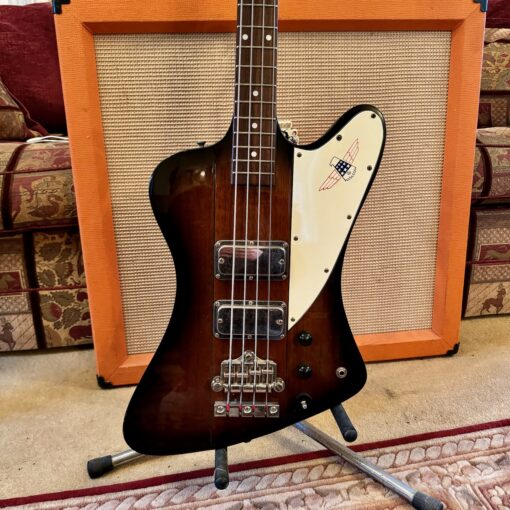 Vintage 1990 Greco Thunderbird TB750 Brown Burst Japan Bass