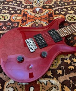 Vintage 1991 PRS Paul Reed Smith Scarlet Red Standard 24 Guitar
