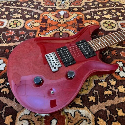 Vintage 1991 PRS Paul Reed Smith Scarlet Red Standard 24 Guitar