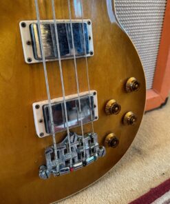 Vintage 1992 Gibson Les Paul LPB3 Standard Honeyburst Bass Julian Cope