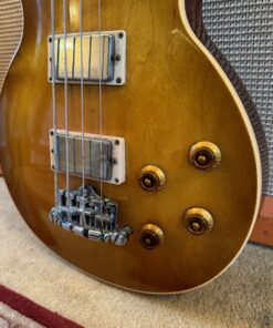 Vintage 1992 Gibson Les Paul LPB3 Standard Honeyburst Bass Julian Cope