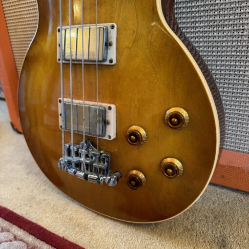 Vintage 1992 Gibson Les Paul LPB3 Standard Honeyburst Bass Julian Cope