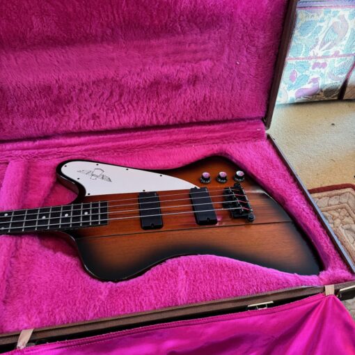 Vintage 1992 Gibson Thunderbird USA Sunburst 4 Bass Guitar OHSC