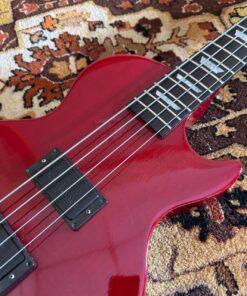Vintage 1993 Gibson LPB1 USA Red Les Paul Bass Guitar
