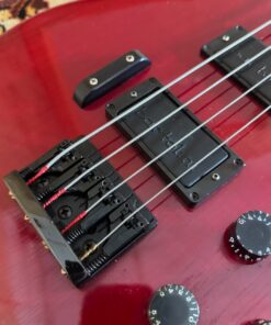 Vintage 1993 Gibson LPB1 USA Red Les Paul Bass Guitar