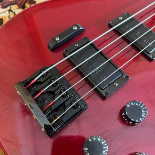 Vintage 1993 Gibson LPB1 USA Red Les Paul Bass Guitar