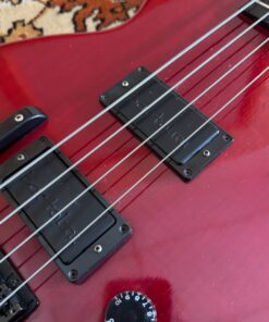 Vintage 1993 Gibson LPB1 USA Red Les Paul Bass Guitar