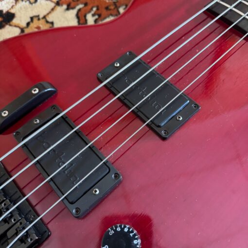 Vintage 1993 Gibson LPB1 USA Red Les Paul Bass Guitar