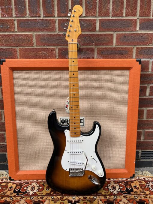 Vintage 1994 1995 Fender Stratocaster 54 RI MIJ Sunburst Guitar