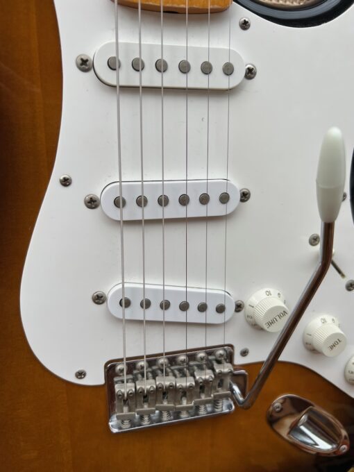 Vintage 1994 1995 Fender Stratocaster 54 RI MIJ Sunburst Guitar