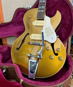 Vintage 1997 Gibson Custom Shop ES295 52 Historic Gold Guitar
