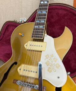 Vintage 1997 Gibson Custom Shop ES295 52 Historic Gold Guitar