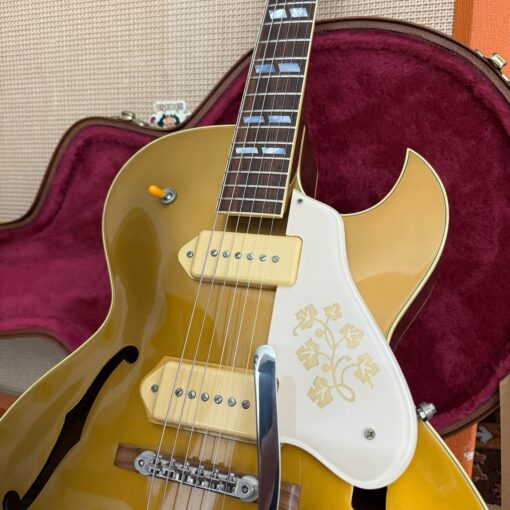 Vintage 1997 Gibson Custom Shop ES295 52 Historic Gold Guitar
