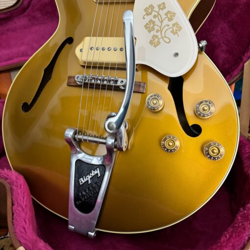 Vintage 1997 Gibson Custom Shop ES295 52 Historic Gold Guitar
