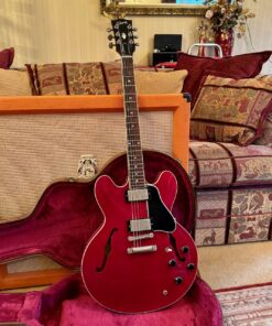 Vintage 1997 Gibson ES335 Dot USA Cherry Red Guitar OHSC