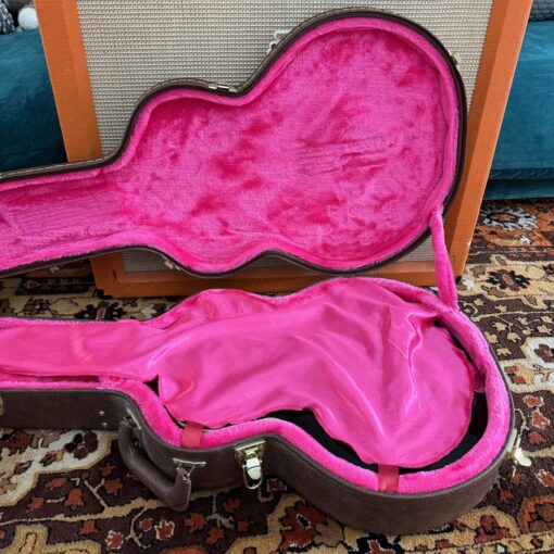 Vintage 1999 Epiphone Riviera Ebony Black Peerless Guitar