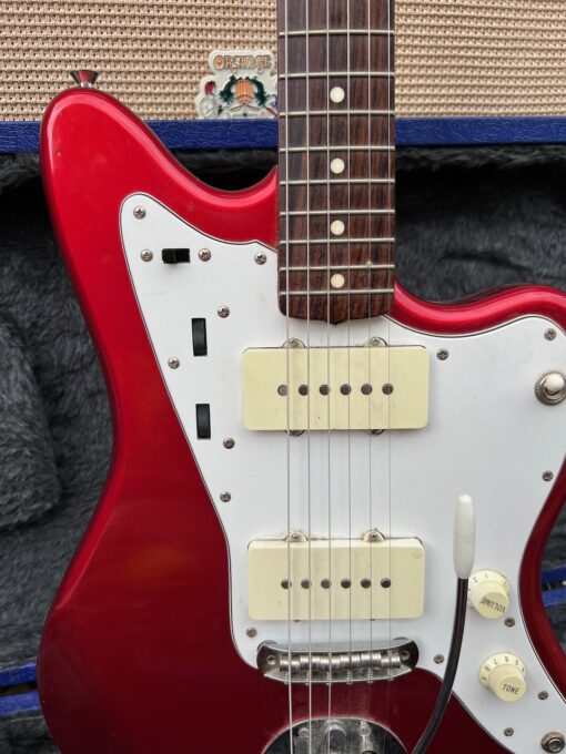 Vintage 2006 Fender Jazzmaster Candy Apple Red 62 Japan Guitar