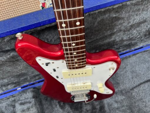 Vintage 2006 Fender Jazzmaster Candy Apple Red 62 Japan Guitar