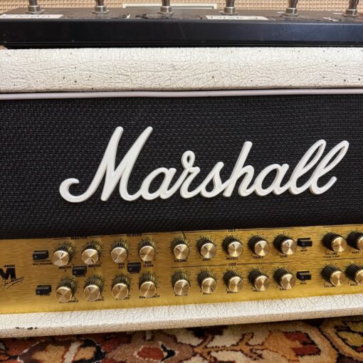 Vintage 2007 Marshall JVM 410H 100w White Valve Amplifier Head