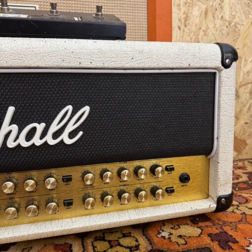 Vintage 2007 Marshall JVM 410H 100w White Valve Amplifier Head